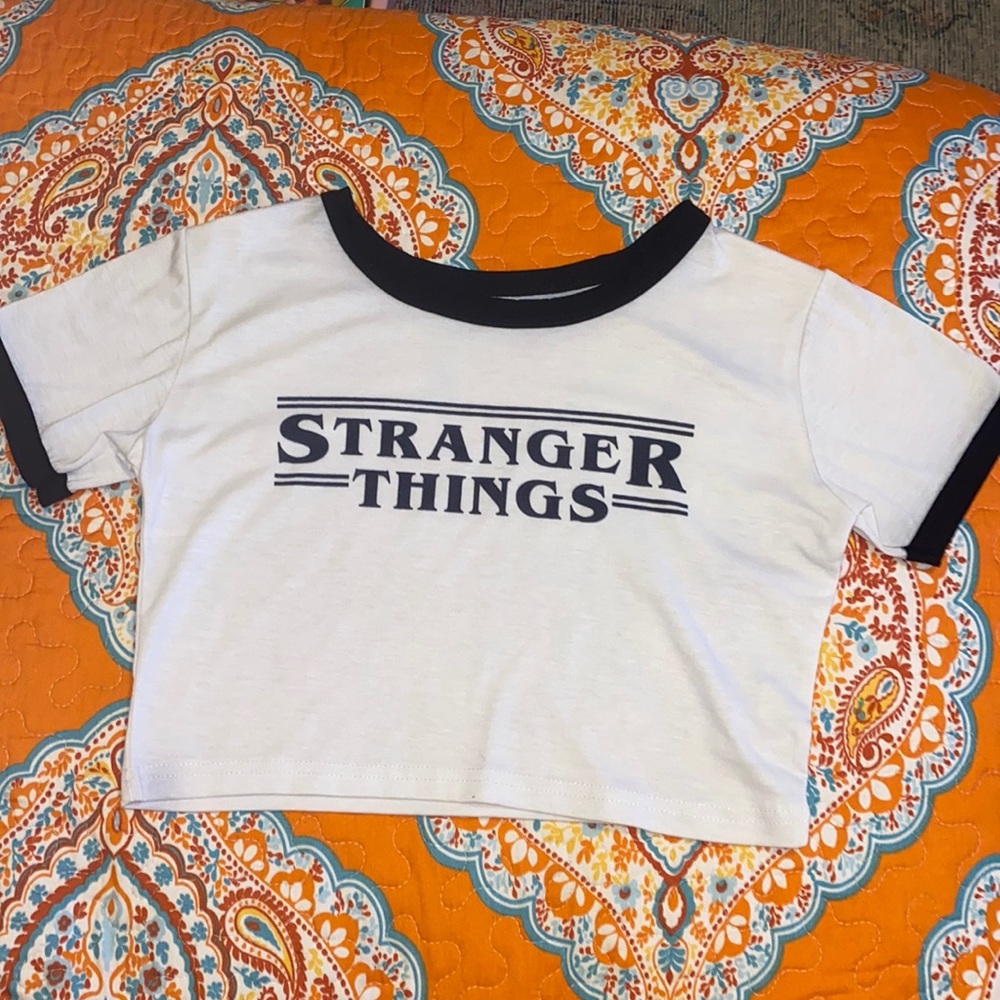 SHEIN stranger things crop top